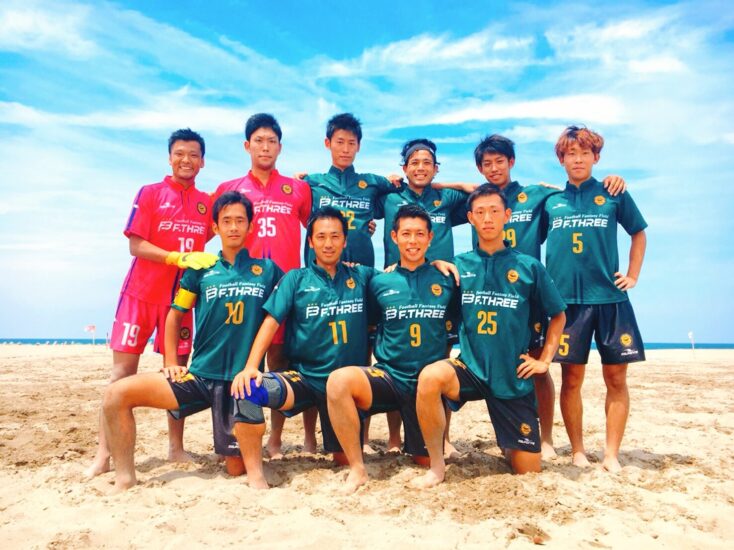 新潟の社会人ビーチサッカーチーム「cabella niigata praia」
